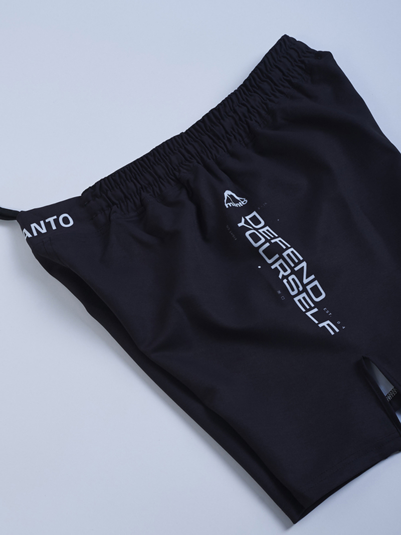 MANTO COMPETITOR FIGHT SHORTS-black